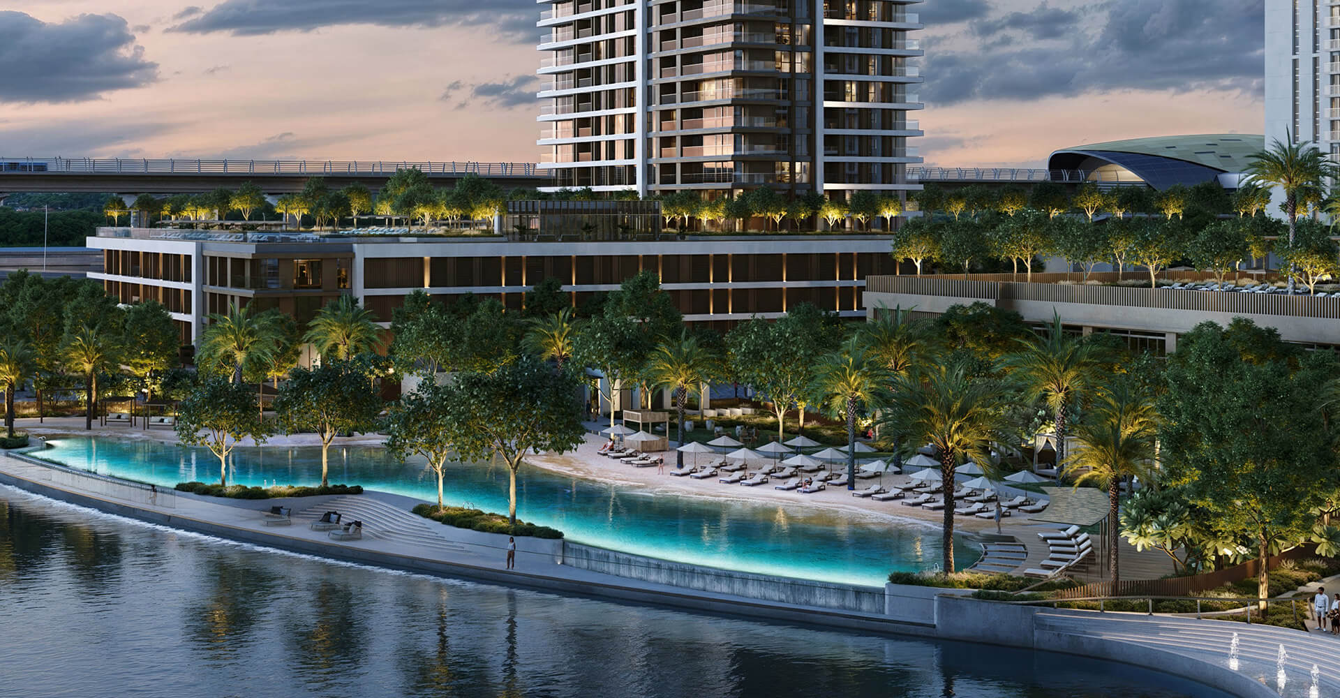 Emaar Palace Residences Creek Blue-Gellery